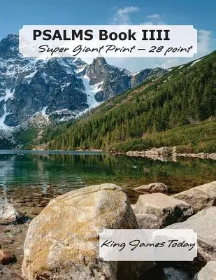 PSALMS könyv IIII, Super Giant Print - 28 pont: King James Today - PSALMS Book IIII, Super Giant Print - 28 point: King James Today
