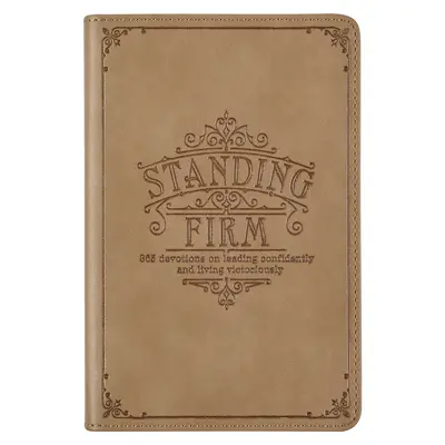 Standing Firm Faux Leather Devotional