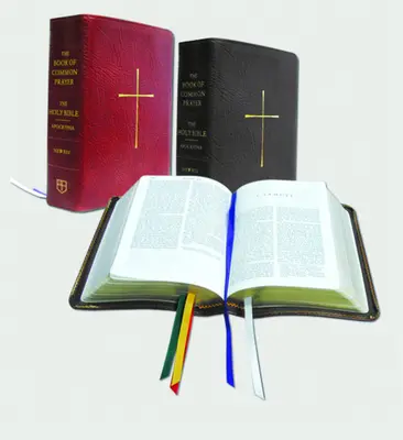 The Book of Common Prayer and Bible Combination Edition (NRSV with Apocrypha): Vörös kötésű bőr - The Book of Common Prayer and Bible Combination Edition (NRSV with Apocrypha): Red Bonded Leather