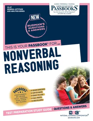 Nonverbális érvelés (CS-27): Passbooks tanulmányi útmutató - Nonverbal Reasoning (CS-27): Passbooks Study Guide