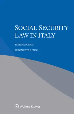 Az olaszországi társadalombiztosítási jog - Social Security Law in Italy