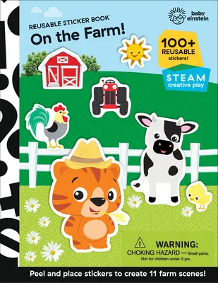 Baby Einstein: On the Farm! Újrahasználható matricás könyv: Reusable Sticker Book: Reusable Sticker Book - Baby Einstein: On the Farm! Reusable Sticker Book: Reusable Sticker Book