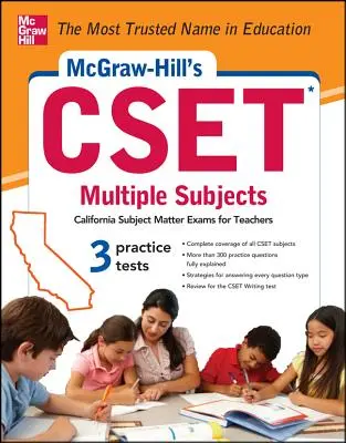 McGraw-Hill's Cset több tantárgyból: Stratégiák + 3 gyakorlati teszt - McGraw-Hill's Cset Multiple Subjects: Strategies + 3 Practice Tests
