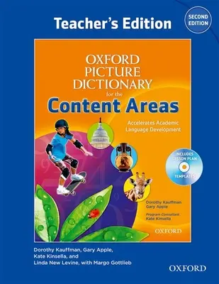 Oxford Picture Dictionary for the Content Areas Teacher's Edition with Lesson Plan CD Pack [With CDROM]