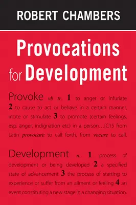 Provokációk a fejlődésért - Provocations for Development