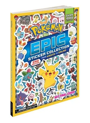 Pokmon Epic matricagyűjtemény 2. kiadás: Kanto-tól Galarig - Pokmon Epic Sticker Collection 2nd Edition: From Kanto to Galar