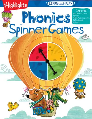 Highlights Learn-And-Play fonika Spinner játékok - Highlights Learn-And-Play Phonics Spinner Games