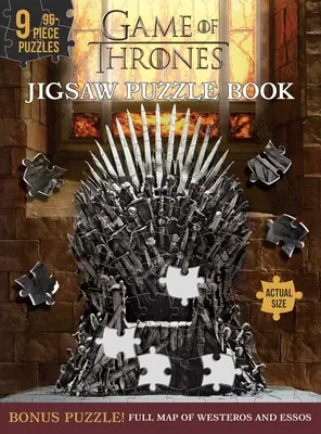 Game of Thrones kirakóskönyv - Game of Thrones Jigsaw Puzzle Book