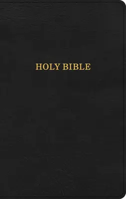 KJV Thinline Reference Bible (KJV vékonyvonalas referencia Biblia), Black Leathertouch (fekete bőrhatású) - KJV Thinline Reference Bible, Black Leathertouch