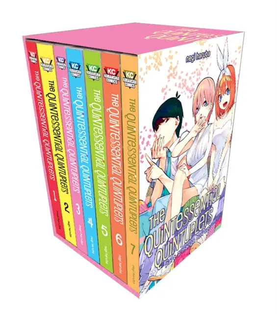 Az Ötös Ötösök 1. része Manga Box Set - The Quintessential Quintuplets Part 1 Manga Box Set