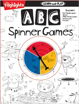 Highlights Learn-And-Play ABC Spinner játékok - Highlights Learn-And-Play ABC Spinner Games