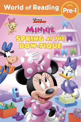 Olvasmányok világa Disney Junior Minnie Spring at the Bow-Tique (Disney Junior Minnie Spring at the Bow-Tique) - World of Reading Disney Junior Minnie Spring at the Bow-Tique