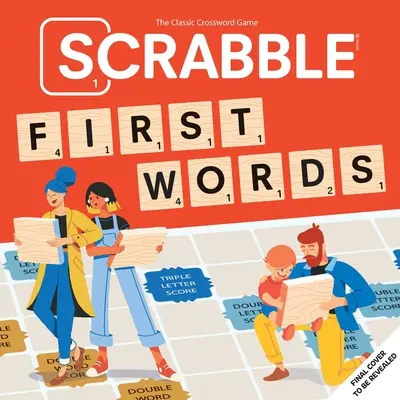 Scrabble: Első szavak: (Interaktív könyvek gyerekeknek 0+ éves korig, Első szavak táblás könyvek gyerekeknek, Oktató táblás könyvek gyerekeknek) - Scrabble: First Words: (Interactive Books for Kids Ages 0+, First Words Board Books for Kids, Educational Board Books for Kids)