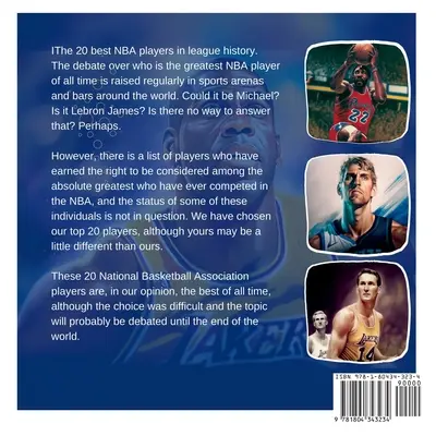 NBA legjobb játékosai: Statisztikák, tények és művészi illusztrációk színesben - NBA Top Players: Statistics, Facts and Artistic Illustrations in Color