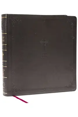 Nabre XL, Katolikus kiadás, bőrpuha, fekete, Comfort Print: Szent Biblia - Nabre XL, Catholic Edition, Leathersoft, Black, Comfort Print: Holy Bible