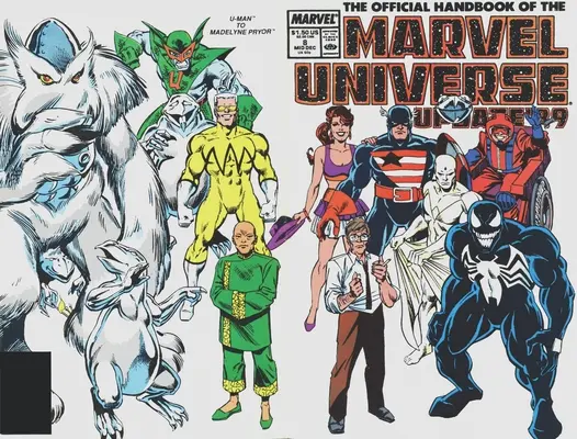 A Marvel-univerzum hivatalos kézikönyve: Update '89 Omnibus - Official Handbook of the Marvel Universe: Update '89 Omnibus