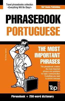 Angol-portugál nyelvkönyv és 250 szavas miniszótár - English-Portuguese phrasebook and 250-word mini dictionary