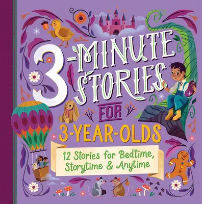 3 perces történetek 3 éveseknek - 3-Minute Stories for 3-Year-Olds