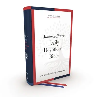 Nkjv, Matthew Henry Napi áhítatos Biblia, keményfedeles, piros betűs, Comfort Print: Njkvf: 366 napi áhítat Matthew Henry tollából - Nkjv, Matthew Henry Daily Devotional Bible, Hardcover, Red Letter, Comfort Print: 366 Daily Devotions by Matthew Henry