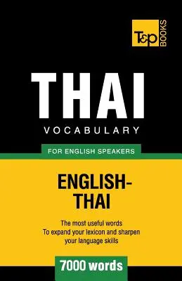 Thai szókincs angolul beszélőknek - 7000 szó - Thai vocabulary for English speakers - 7000 words