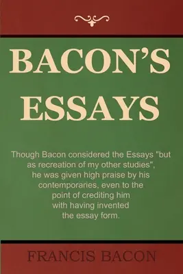 Bacon esszéi - Bacon's Essays