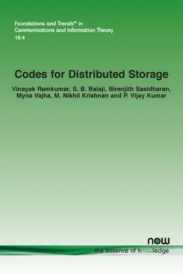 Kódok az elosztott tároláshoz - Codes for Distributed Storage