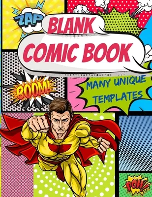 Blank Comic Book Sok egyedi sablonok - Blank Comic Book Many Unique templates