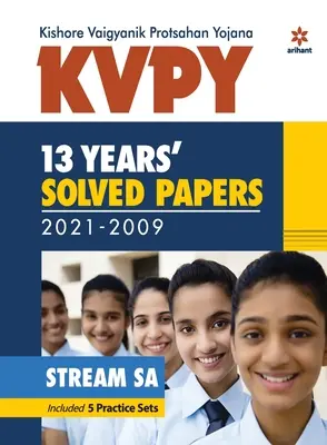 KVPY 13 éves megoldott papírok 2021-2009 Stream SA - KVPY 13 Years Solved Papers 2021-2009 Stream SA