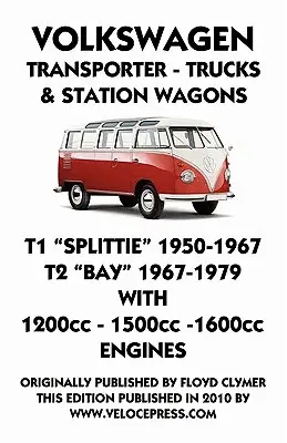 VOLKSWAGEN TRANSPORTER 1950-1979 1200cc - 1600cc MUNKAMŰSZAKI KÉZIKÖNYV - VOLKSWAGEN TRANSPORTER 1950-1979 1200cc - 1600cc WORKSHOP MANUAL