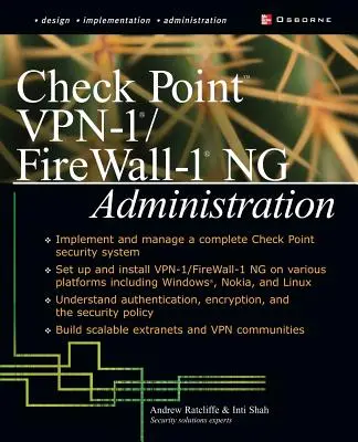 Check Point VPN-1/Fire Wall-1 NG adminisztráció - Check Point VPN-1/Fire Wall-1 NG Administration