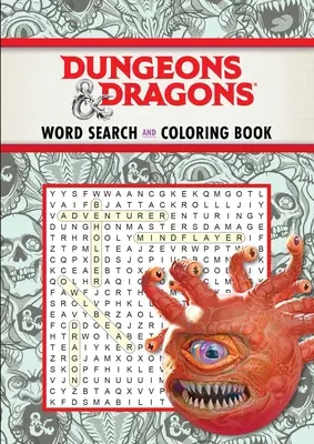 Dungeons & Dragons szókereső és színező - Dungeons & Dragons Word Search and Coloring