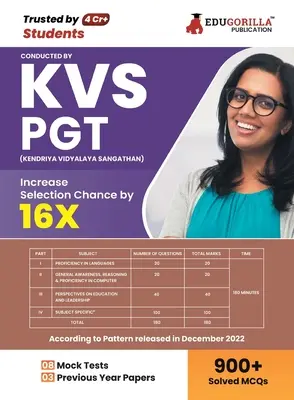 KVS PGT Book 2023: Post Graduate Teacher (English Edition) - 8 próbateszt és 3 előző évi dolgozat (1000 megoldott kérdés) ingyenes Ac - KVS PGT Book 2023: Post Graduate Teacher (English Edition) - 8 Mock Tests and 3 Previous Year Papers (1000 Solved Questions) with Free Ac