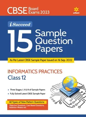 15 Mintafeladatlapok Információs gyakorlatok 12. osztály CBSE 2019-2023 - 15 Sample Question Papers Information Practices Class 12th CBSE 2019-2023