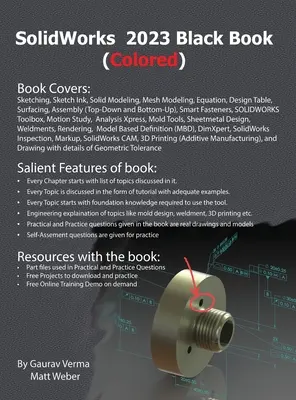 SolidWorks 2023 Fekete könyv - SolidWorks 2023 Black Book