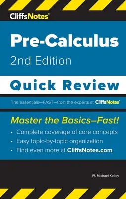 CliffsNotes Precalculus: Gyors áttekintés - CliffsNotes Precalculus: Quick Review