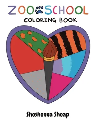 Állatkerti iskola kifestőkönyv - Zoo School Coloring Book