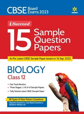 CBSE Board Exam 2023 I-Succeed 15 minta feladatlapok - BIOLÓGIA 12. osztály - CBSE Board Exam 2023 I-Succeed 15 Sample Question Papers - BIOLOGY Class 12th