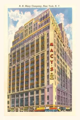 Vintage Journal Macy's épület, New York City - Vintage Journal Macy's Building, New York City