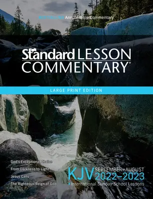 KJV Standard Lesson Commentary(r) Large Print Edition 2022-2023