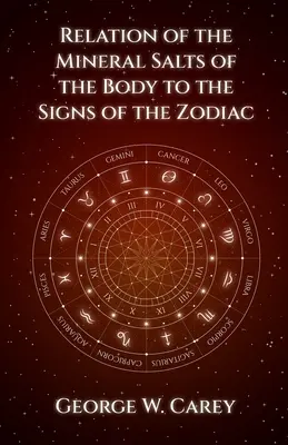 A test ásványi sói és a csillagjegyek kapcsolata - Relation of the Mineral Salts of the Body to the Signs of the Zodiac