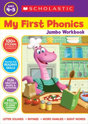 Scholastic Phonics Jumbo munkafüzet - Scholastic Phonics Jumbo Workbook