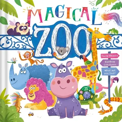 A varázslatos állatkert: Párnázott táblás könyv - The Magical Zoo: Padded Board Book