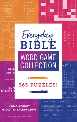 Mindennapi bibliai szójáték-gyűjtemény: 365 rejtvény! - Everyday Bible Word Game Collection: 365 Puzzles!