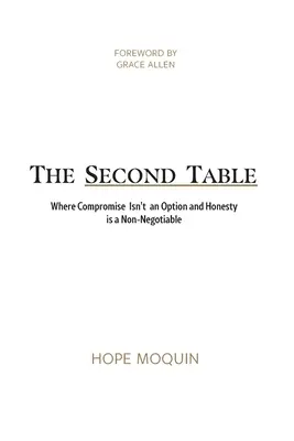 A második asztal: Ahol a kompromisszum nem opció és az őszinteség nem tárgyalható - The Second Table: Where Compromise Isn't an Option and Honesty is a Non-Negotiable