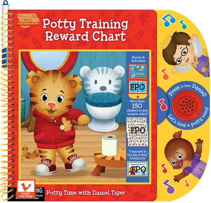 Daniel Tiger bilire nevelés jutalomtáblázat - Daniel Tiger Potty Training Reward Chart