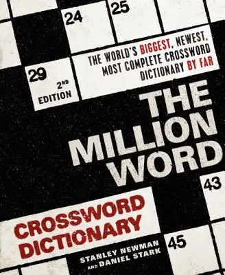 A millió szó keresztrejtvény szótár, 2. kiadás - The Million Word Crossword Dictionary, 2nd Edition