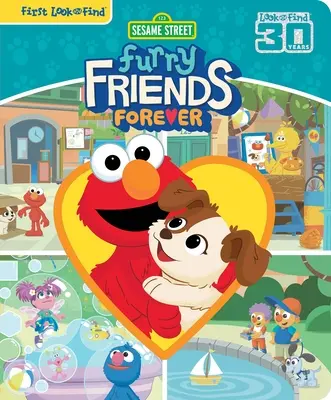 Szezám utca: Szőrös barátok örökre: Első keresés és keresés - Sesame Street: Furry Friends Forever First Look and Find