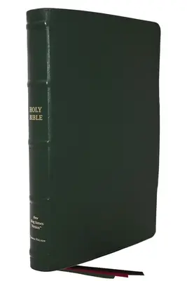 Nkjv, Thinline Reference Bible, Large Print, Premium Goatskin Leather, Green, Premier Collection, Red Letter, Comfort Print: Szent Biblia, New King Jame - Nkjv, Thinline Reference Bible, Large Print, Premium Goatskin Leather, Green, Premier Collection, Red Letter, Comfort Print: Holy Bible, New King Jame