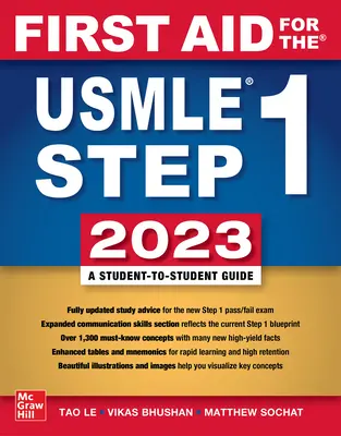 First Aid for the USMLE Step 1 2023, harmincharmadik kiadás - First Aid for the USMLE Step 1 2023, Thirty Third Edition