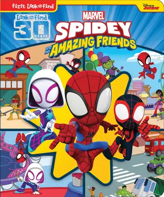 Disney Junior Marvel Spidey és csodálatos barátai: First Look and Find: First Look and Find - Disney Junior Marvel Spidey and His Amazing Friends: First Look and Find: First Look and Find